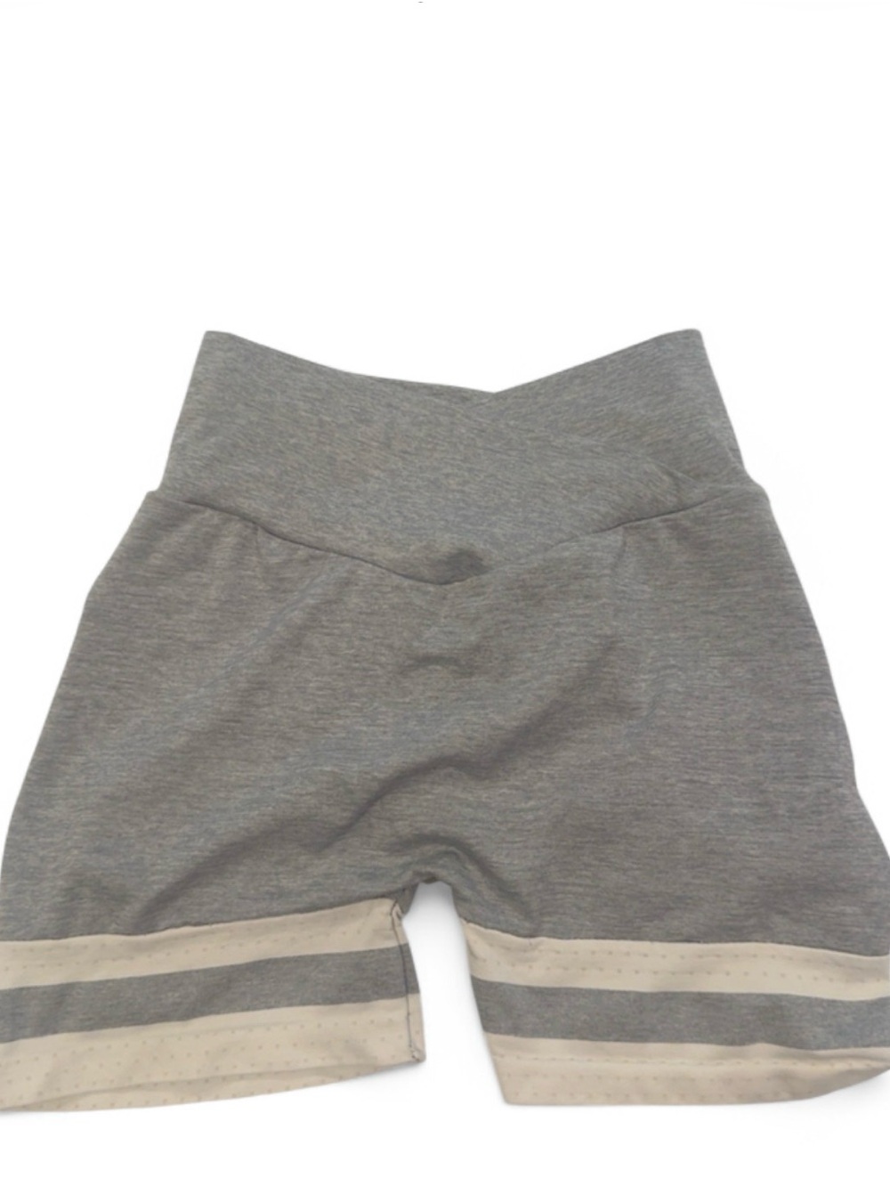 Grey sculpting Scrunch butt shorts
